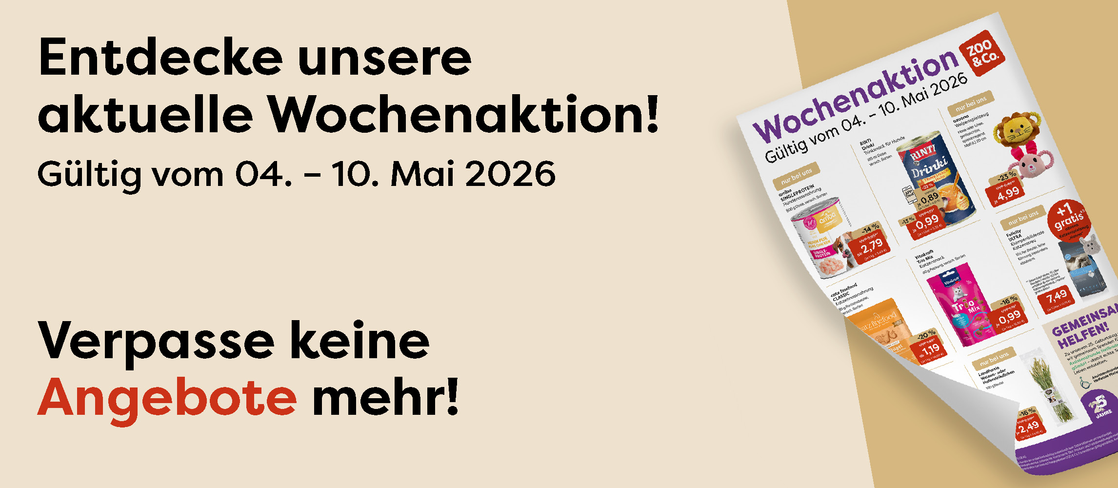 Entdecke unsere aktuelle Wochenaktion!